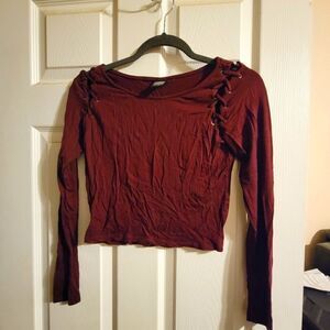 Long Sleeved Belly Shirt